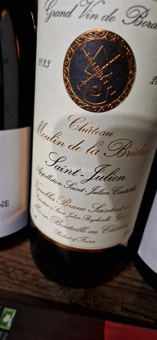 Bordeaux Saint-Julien Château Moulin de la Bridane 2023