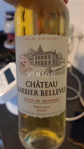 Sudoeste Côtes de Bergerac Château Barbier Bellevue 2020