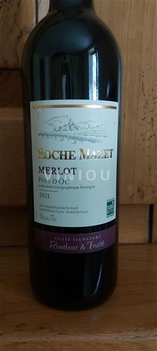Languedoc-Roussillon Pays d'Oc Roche Mazet Rondeur & Fruit 2021