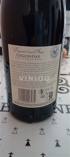 Rhônen laakso Gigondas Domaine Santa Duc 2023
