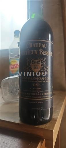 Bordeaux Saint-Émilion Grand Cru Grand Cru Château Mystieux Berger 1982