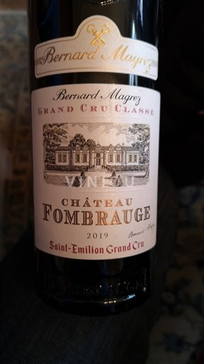 Burdeos Saint-Émilion Gran Cru Grand Cru Classé Château Fombrauge 2019