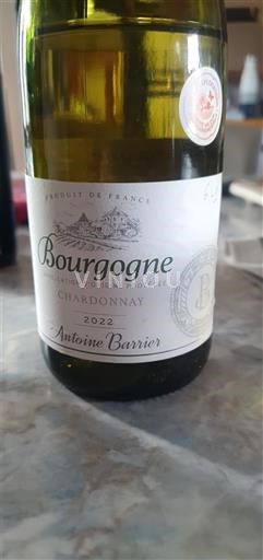 Burgundsko Antoine Barrier 2022