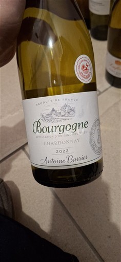 Bourgogne Antoine Barrier 2022