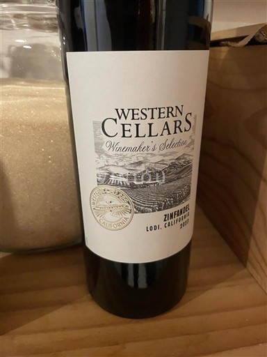 Vùng trồng nho được cấp phép California Lodi Western Cellars Winemaker's Selection 2022