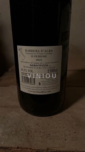 Piedmont Barbera d'Alba Sarabezza 2021