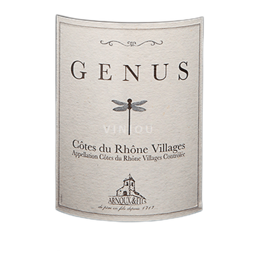 Rhônedalen Côtes-du-Rhône-Villages Arnoux & Fils Genus 2019