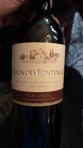 Sudoeste Bergerac Baron des Fontenilles 2009