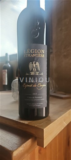 Provenza Côtes-de-Provence Légion Étrangère Grande Esprit de Corps 2015