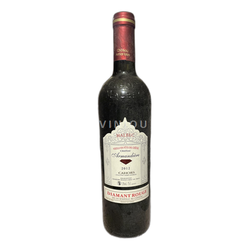 Sud-Ovest Cahors Château Armandière Diamant Rouge 2012