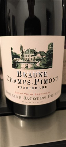 Burgundi Beaune Premier Cru Domaine Jacques Prieur Beaune Champs-Pimont 2020