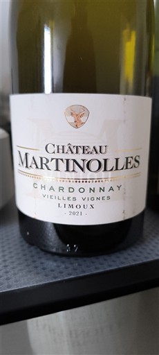 Langvedok Limoux Château Martinolles Chardonnay Vieilles Vignes 2021
