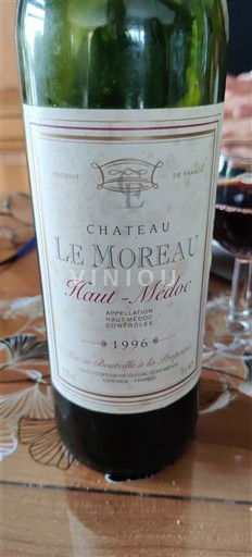 Bordeaux Haut-Médoc Château Le Moreau 1996