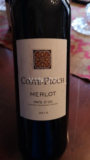Languedoc và Roussillon Vùng đất Oc Coste-Pioch 2015