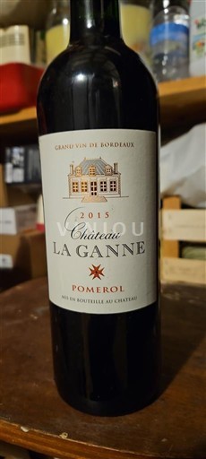 Bordeaux Pomerol Château La Ganne 2015