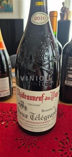Rhônevallei Châteauneuf-du-Pape Domaine Vieux Télégraphe La Crau 2010
