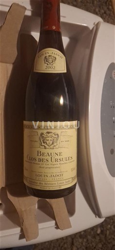 Burgundsko Beaune Premier Cru Louis Jadot Clos des Ursules 2002