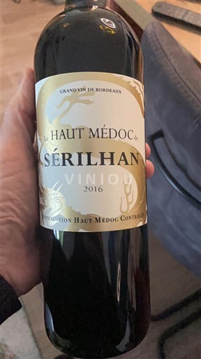 Bordeaux Haut-Médoc Sérilhan Le Haut Médoc de Sérilhan 2016