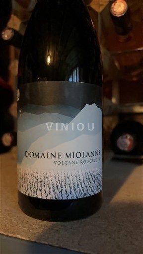 Rhônedalen Luberon Domaine Miolanne Volcane Rouge Icke årgångsbetecknad