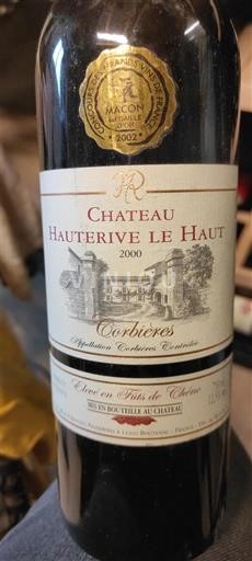 Languedoc Corbières Château Hauterive Le Haut 2000