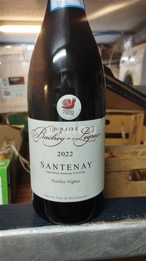 Burgundy Santenay Domaine Bachey-Legros Clos des Hâtes Vieilles Vignes 2022