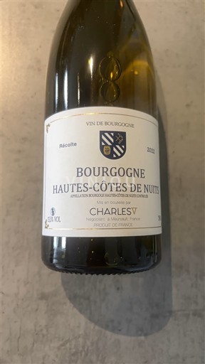 Burgundsko Hautes Côtes de Nuits Charles V 2022