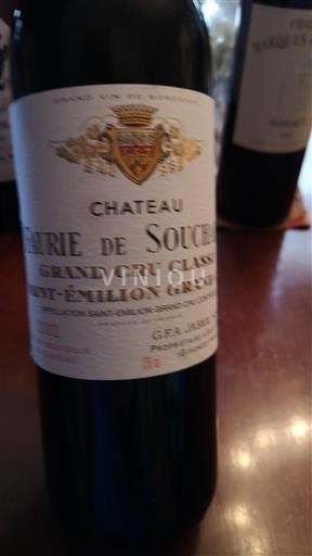 Bordeaux Saint-Émilion Grand Cru Grand Cru Classé Château La Faurie de Souchard 2002