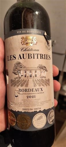Bordeaux Château Les Aubitriés 2021