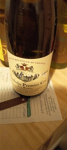Burgundy Chablis Premier Cru Domaine René et Vincent Dauvissat 2022