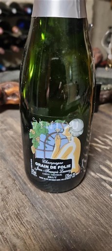 Champagne Sâm-panh Jean-François Launay Grain de Folie Không niên vụ
