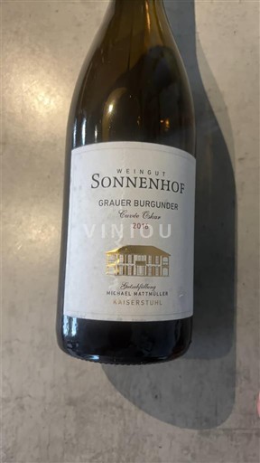 Baden Kaiserstuhl Weingut Sonnenhof Grauer Burgunder ' Oskar' 2016