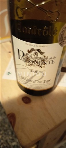 Rhônedalen Châteauneuf-du-Pape Mont-Redon La Promesse 2020