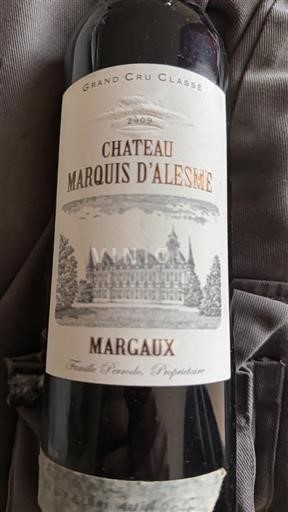 Bordeaux Margaux Grand Cru Château Marquis Alesme 2009