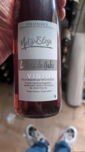 Alsace Metz-Bleger La Rosée de Gabi 2023