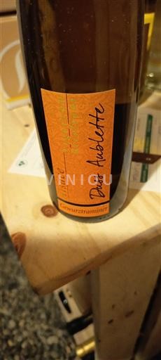 Alsace Không được chỉ định Domaine André Kientzler 2018