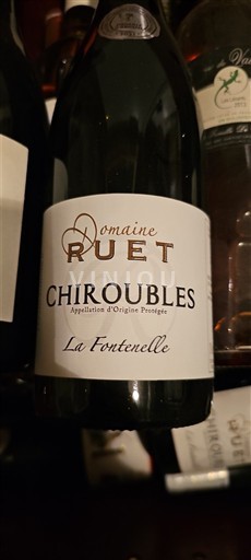 Beaujolais Chiroubles Domaine Ruet La Fontenelle 2020