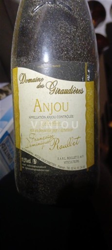 Loiretal Anjou Domaine Des Giraudières 2012