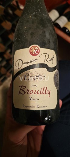 Beaujolais Brouilly Domaine Ruet Voujon 2009