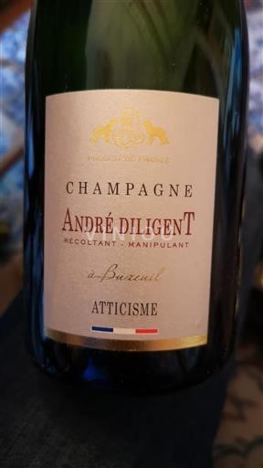 Šampanja Šampanjec André Diligent Atticisme 2021