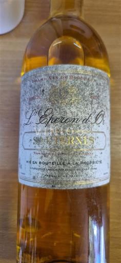 Bordeaux Sauternes L'Eperon Or 2007