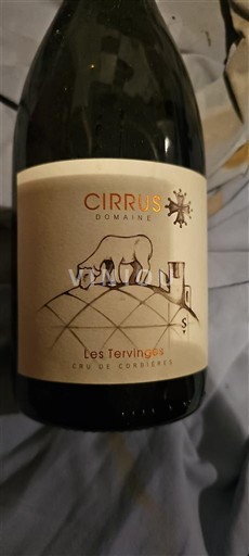 Languedoc Corbières Domaine Cirrus Les Tervinges 2017