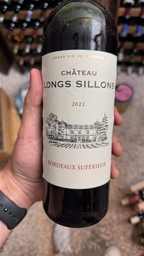 Bordeaux Bordeaux Supérieur Château Longs Sillons 2022