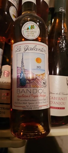Provence Bandol Le Galantin 2021