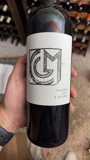 Bordeaux Côtes-de-bourg Château Grand-Maison Valadès 2015