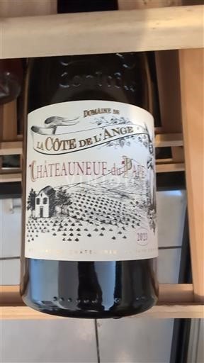 Thung lũng Rhône Châteauneuf-du-pape Domaine La Côte de l'Ange 2023