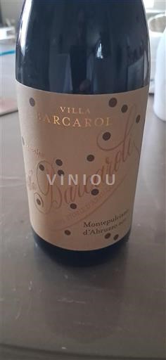 Abruzzerne Montepulciano d'Abruzzo Villa Barcaroli Barcaroli 2022