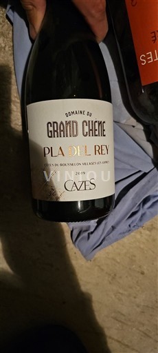 Roussillon Côtes-du-Roussillon-Villages Domaine Grand Chêne Pla del Rey 2019