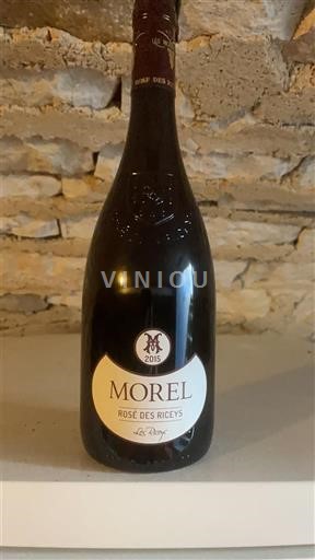 Champagne Rosé-des-riceys Morel 2015