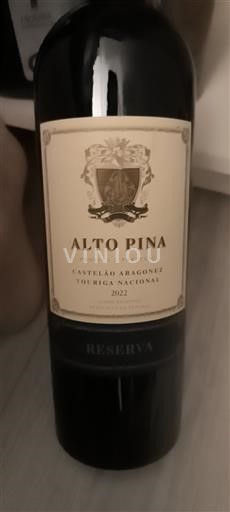 Bồ Đào Nha Bán đảo Setúbal Alto Pina Reserva 2022