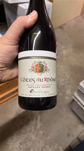 Rhônen laakso Côtes-du-rhône Cortès et Fils Vieilles Vignes 2022